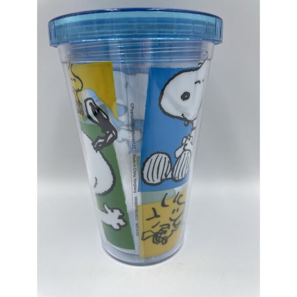 Peanuts Snoopy 12oz Acrylic Cup With Lid - Picture 3 of 8
